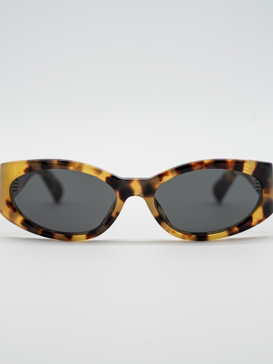 Jacquemus Ovalo sunglasses Havana Brown main image 8